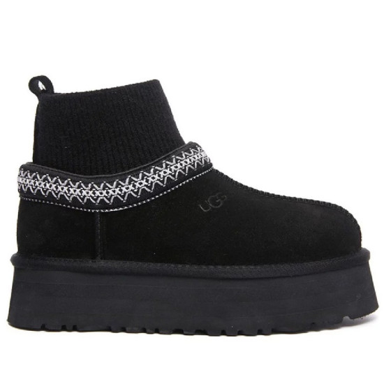 UGG Tazz Platform Knit - Black