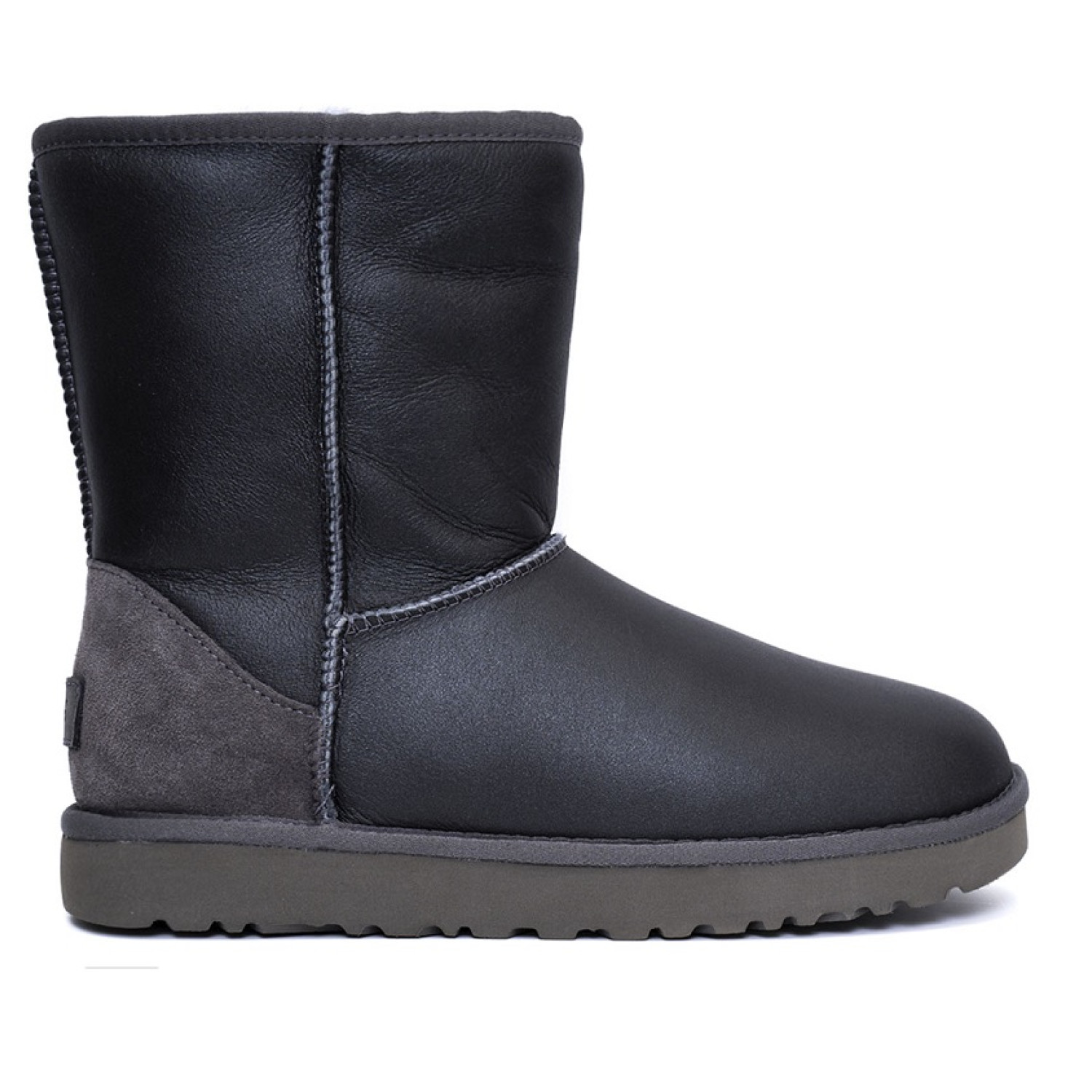 UGG Classic Short Metallic - Grey