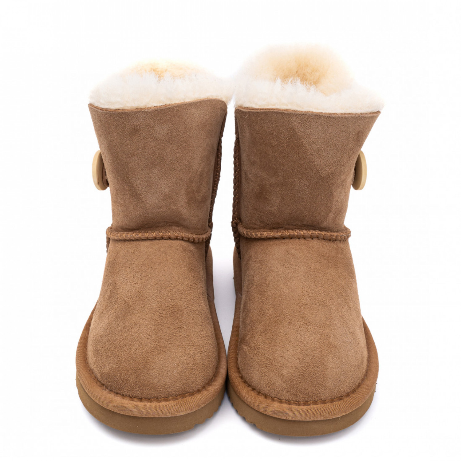 UGG Kids Bailey Button - Chestnut
