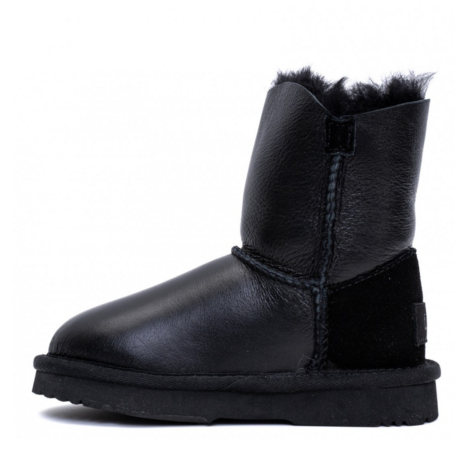 UGG Kids Bailey Button Metallic - Black