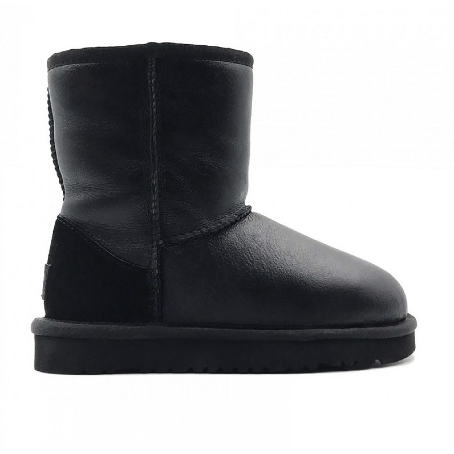 UGG Kids Classic Short Metallic - Black