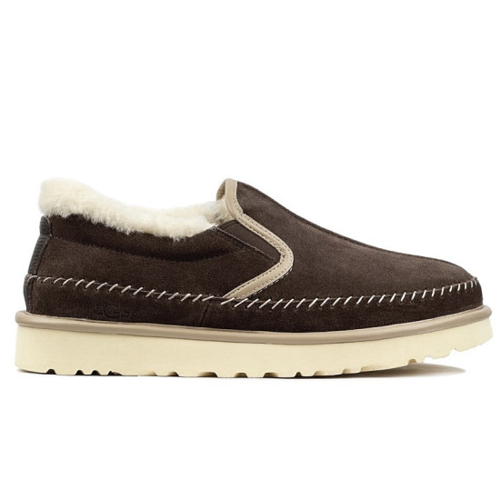 UGG Mens Stitch Slip On - Chocolate