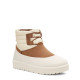 UGG Classic Mini Lace-Up - Chestnut / Whitecap Grey