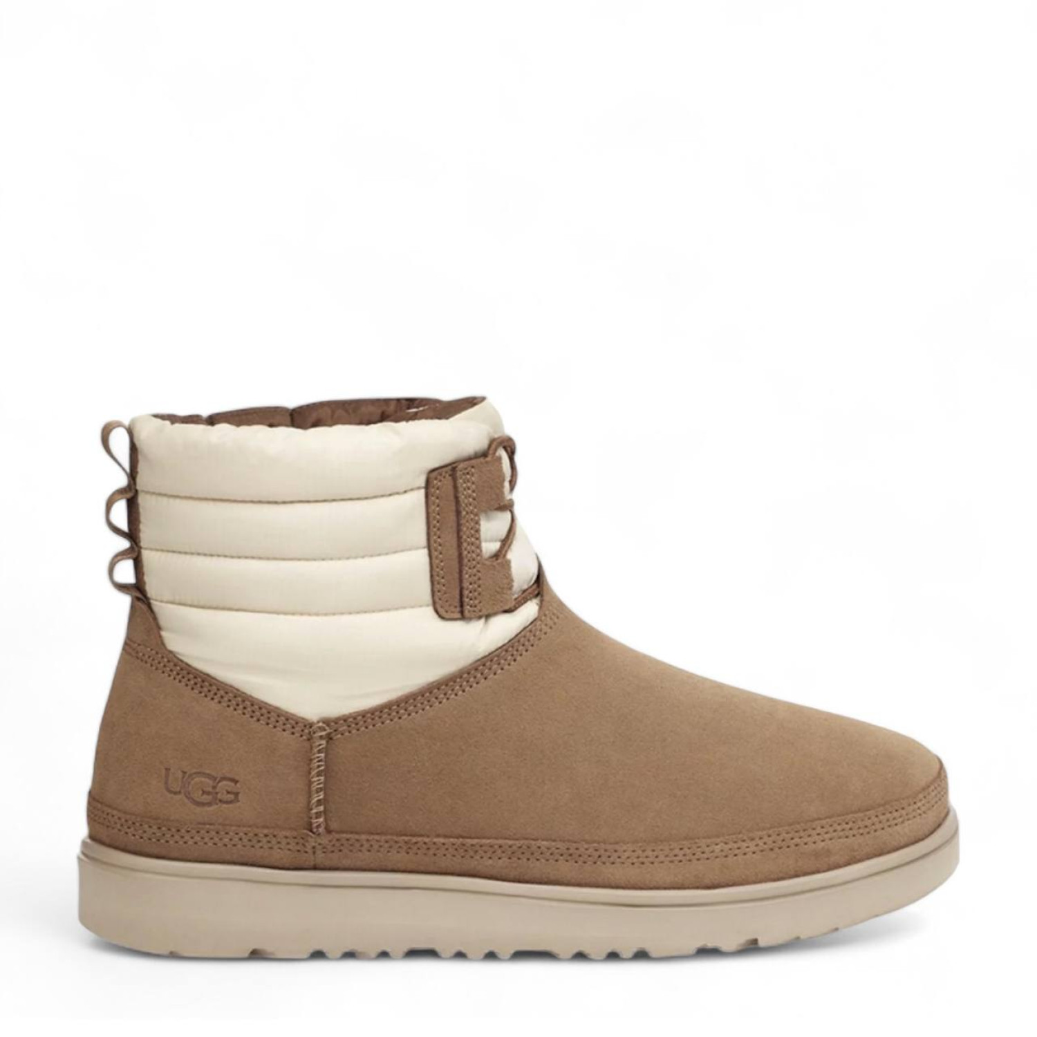 UGG Classic Mini Lace-Up - Chestnut / Whitecap Grey