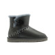 UGG Mini Bailey Button Metallic - Grey