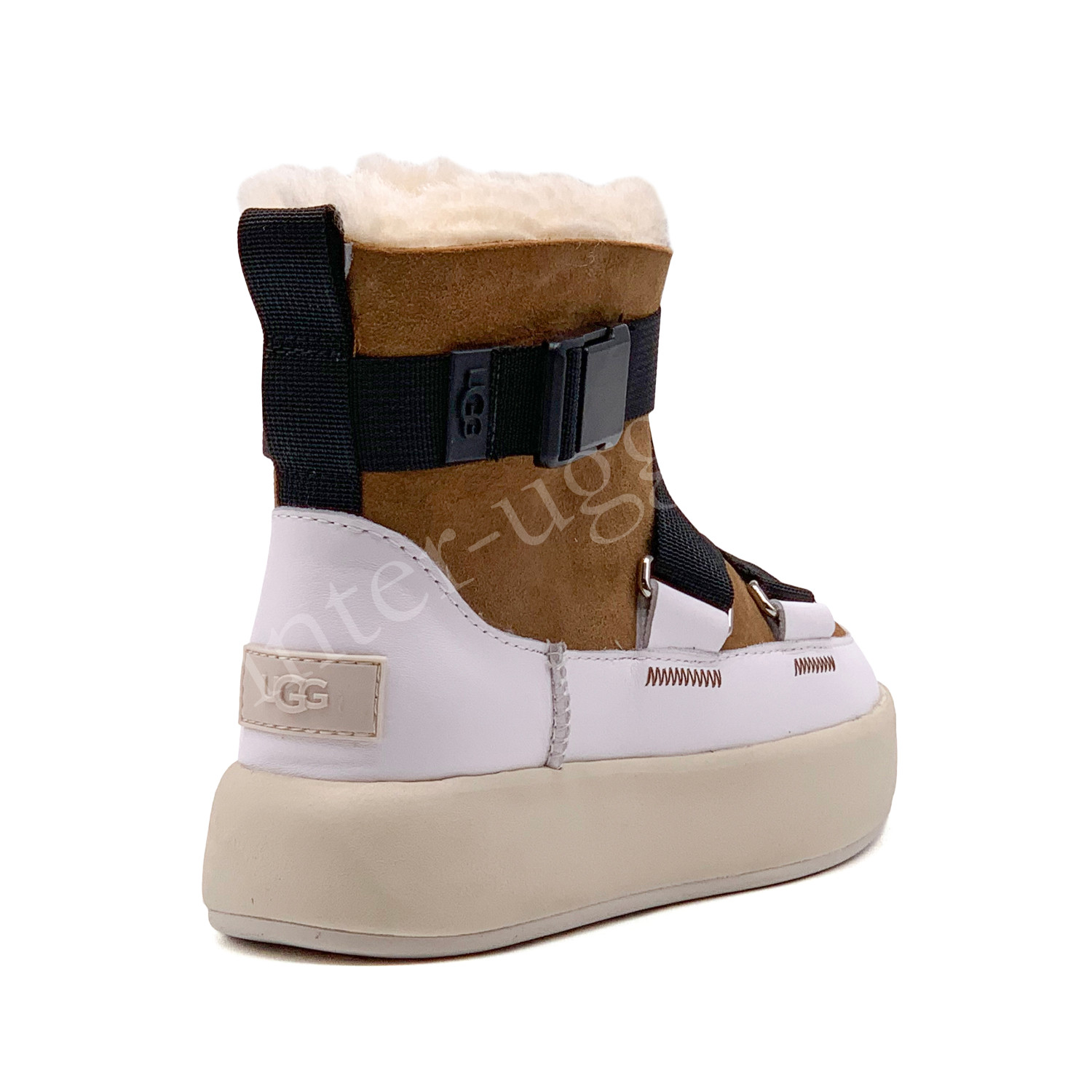 UGG Boom Buckle Boots - Chestnut