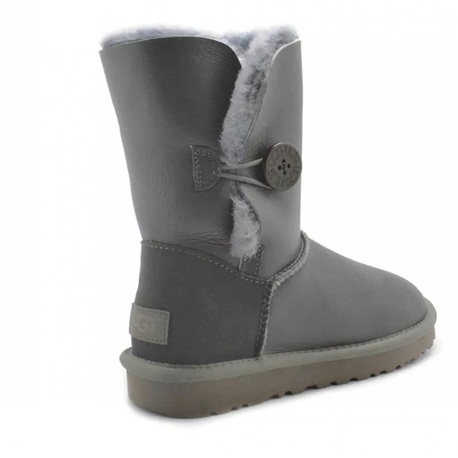 UGG Bailey Button Metallic - Grey