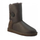 UGG Bailey Button Metallic - Chocolate