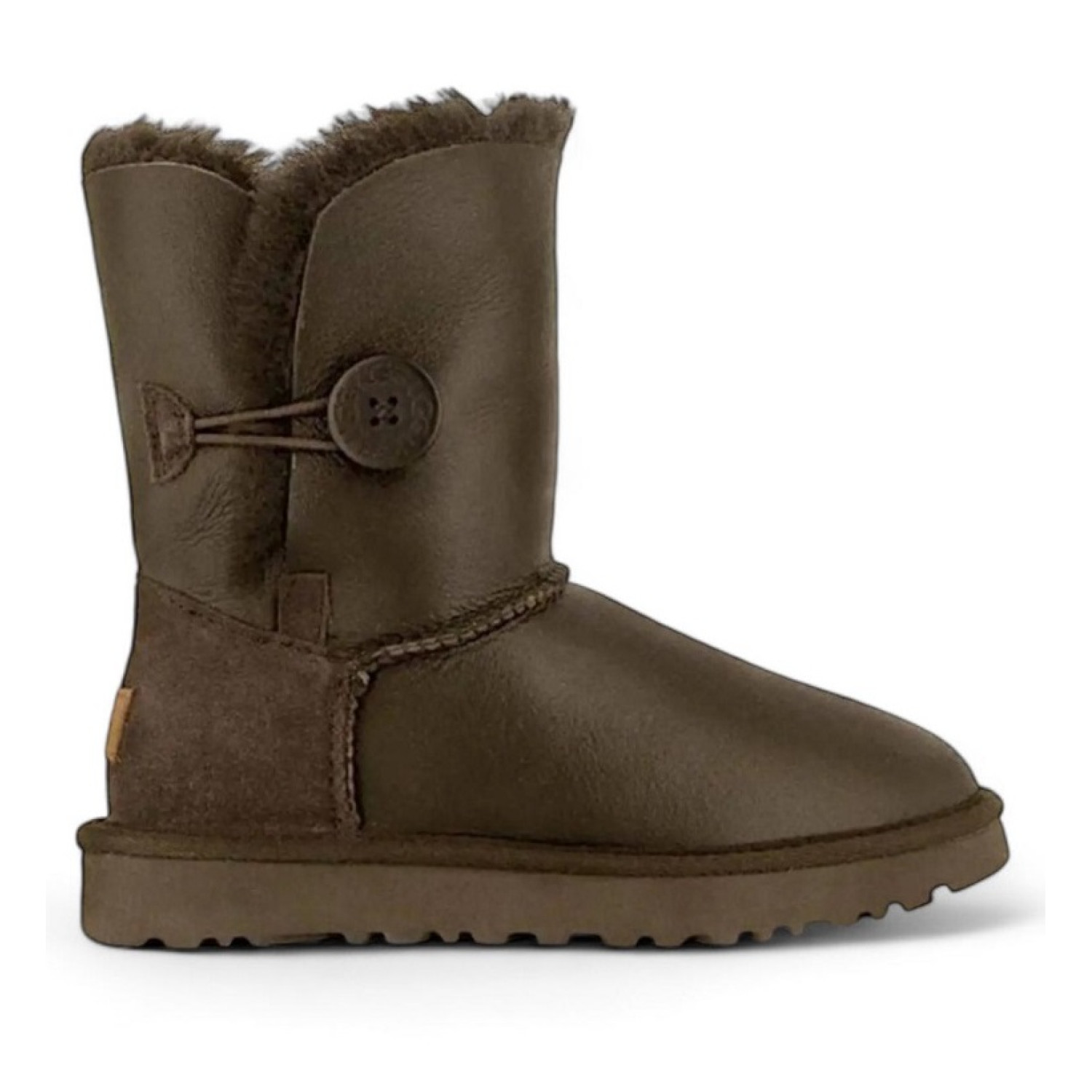 UGG Bailey Button Metallic - Chocolate