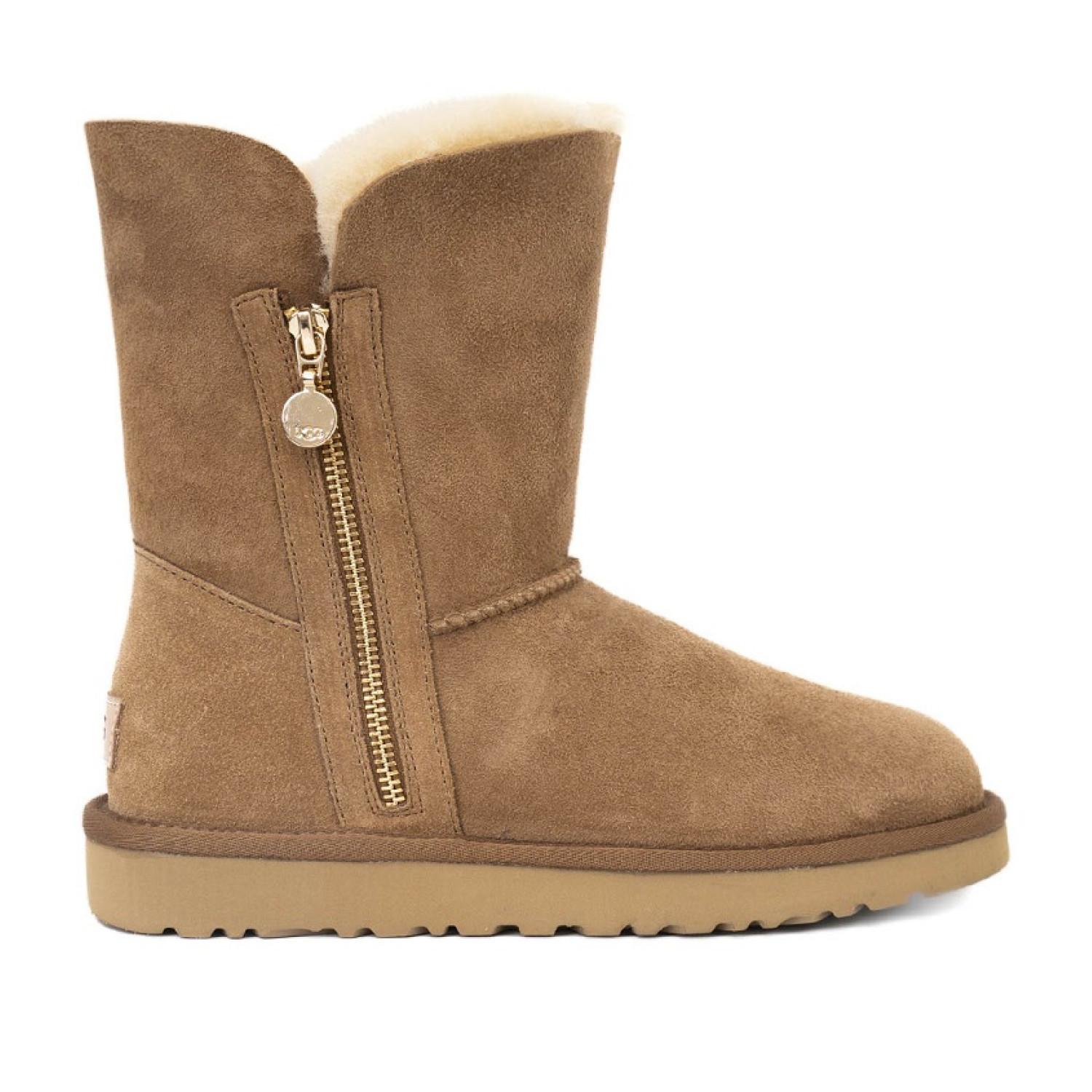 UGG Bailey Zip Short - Chestnut