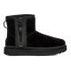 UGG Mini Zipper Tape Logo - Black