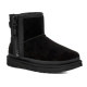 UGG Mini Zipper Tape Logo - Black