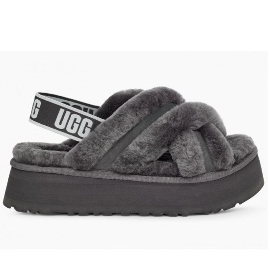 UGG Disco Cross Slide - Grey