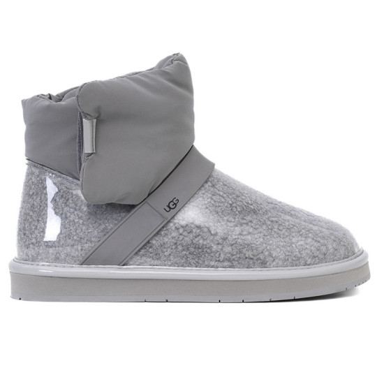 UGG Clear Quilty Boots Mini - Grey