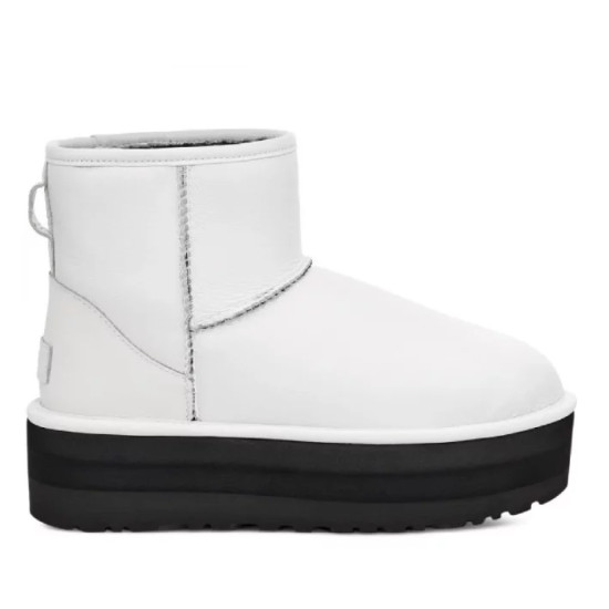 UGG Мини Platform - Matte White