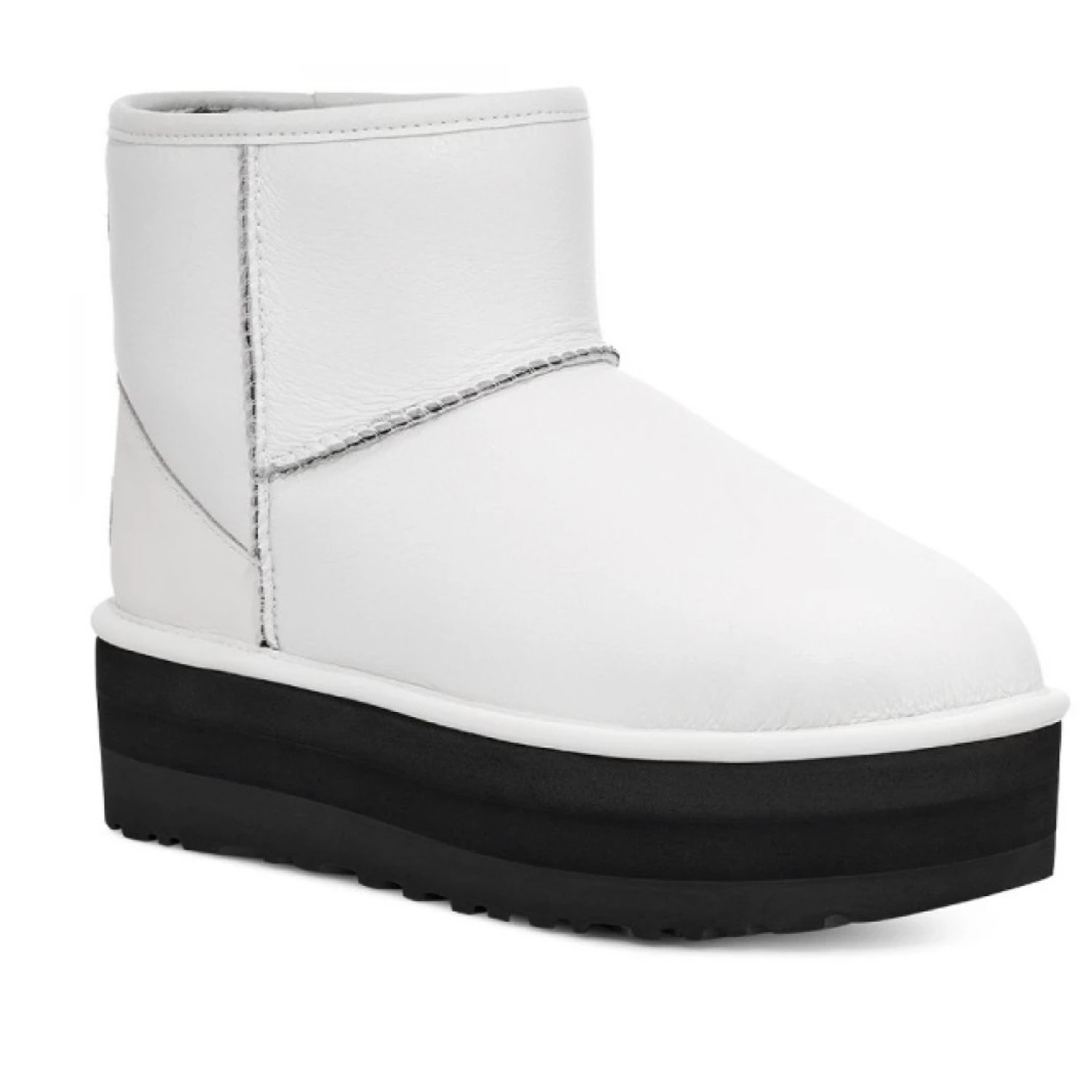 UGG Мини Platform - Matte White