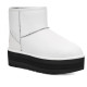 UGG Мини Platform - Matte White