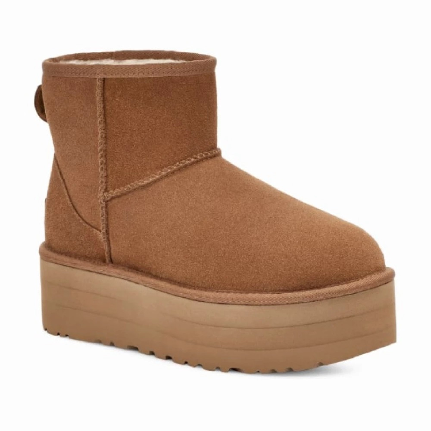 UGG Мини Platform - Chestnut