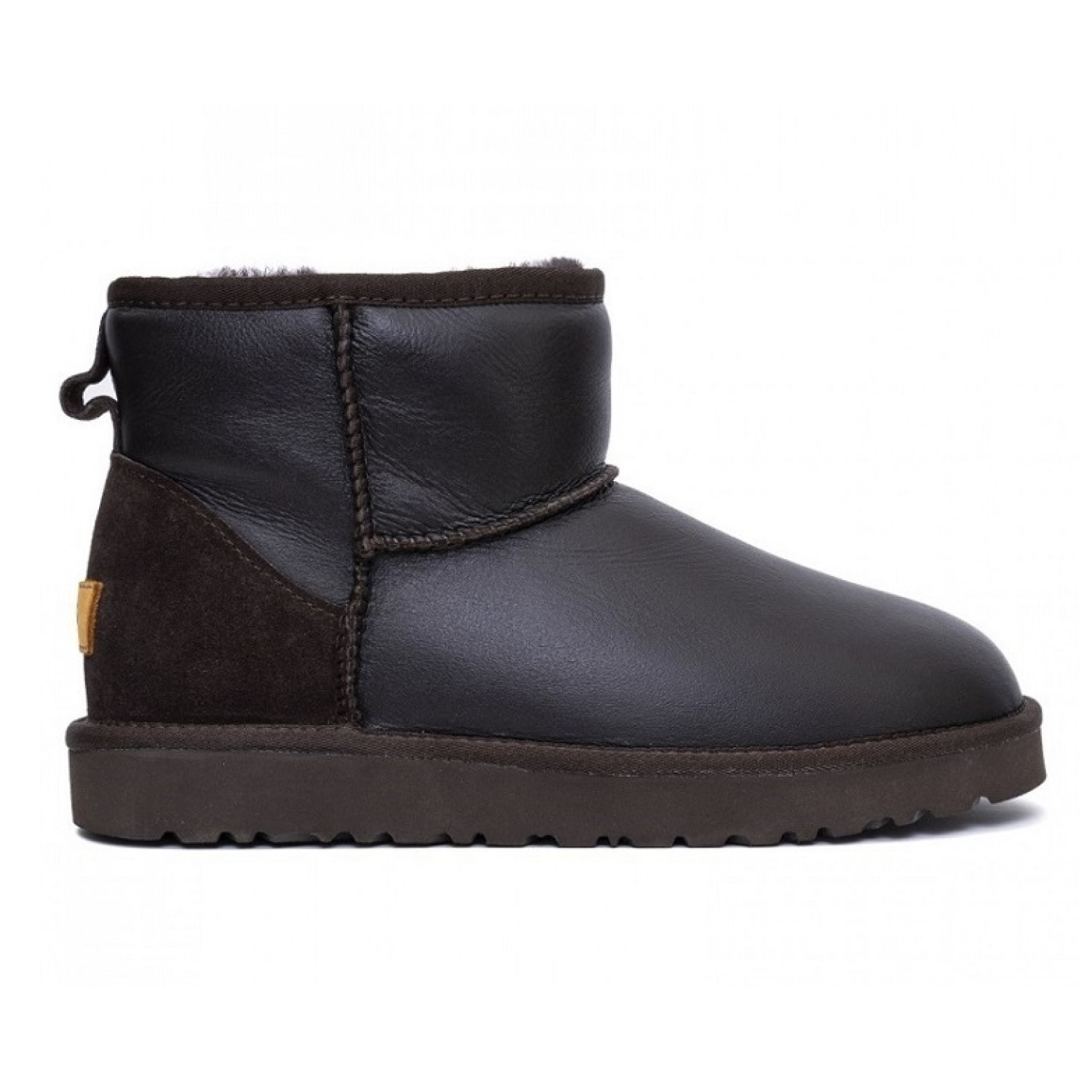 UGG Mens Classic Mini Leather - Chocolate