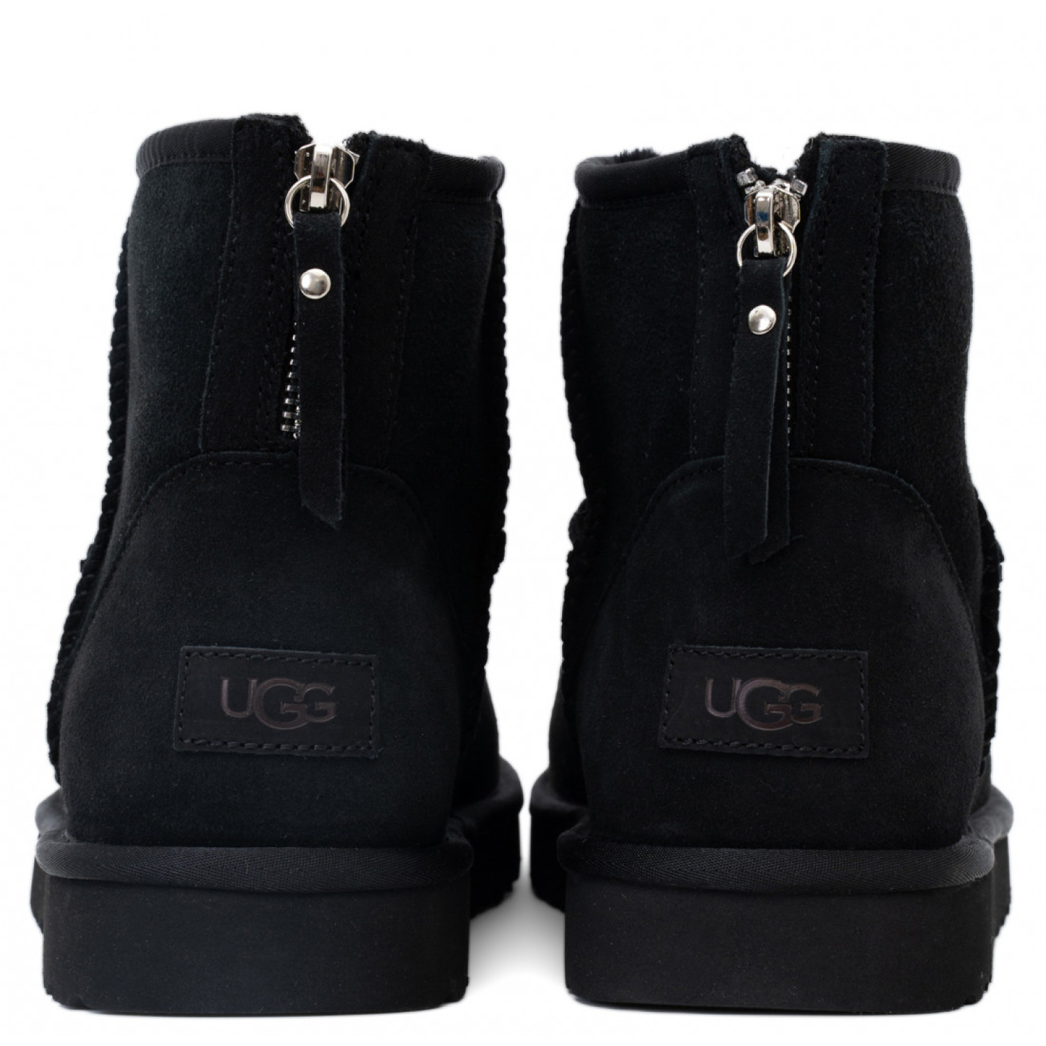 UGG Mens Classic Mini Zip - Black