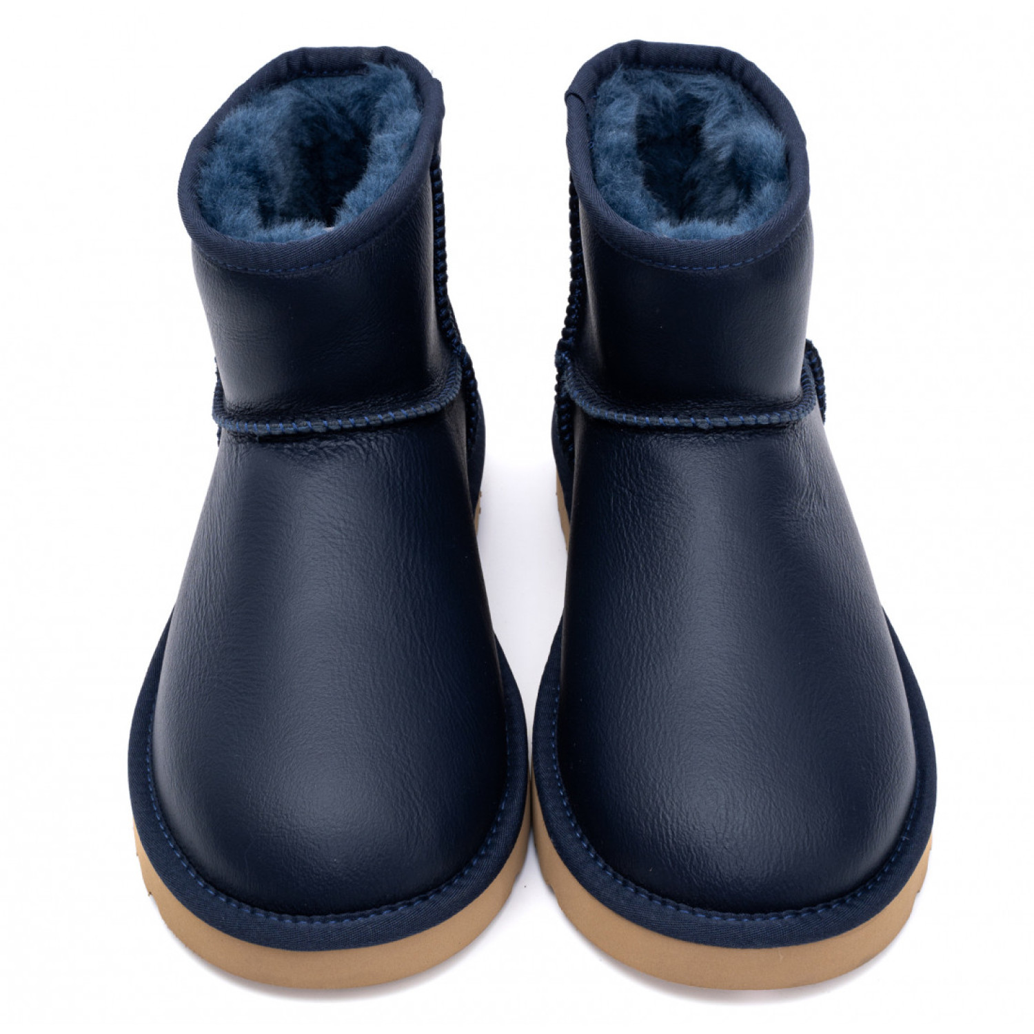 UGG Mens Classic Mini Leather - Navy