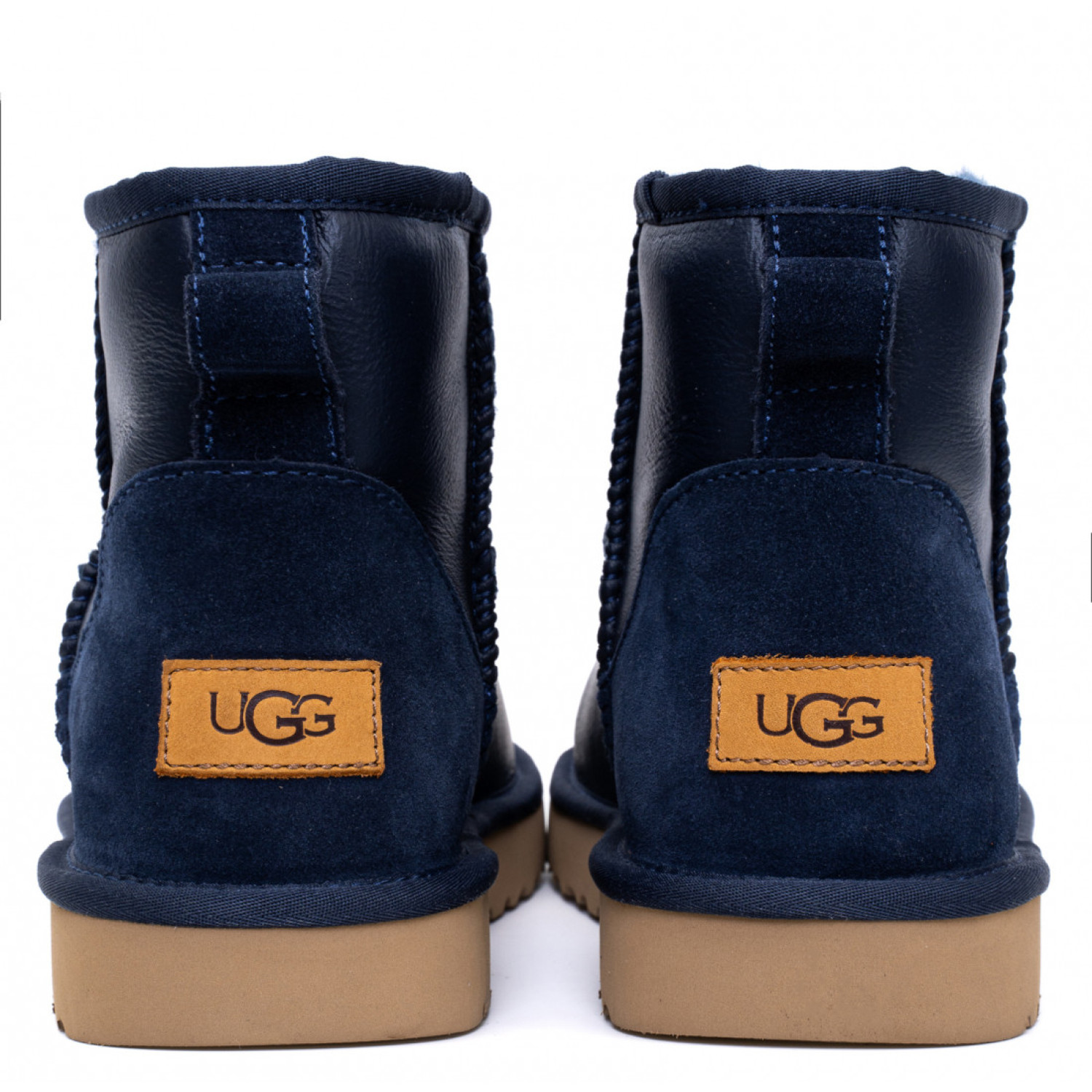 UGG Mens Classic Mini Leather - Navy