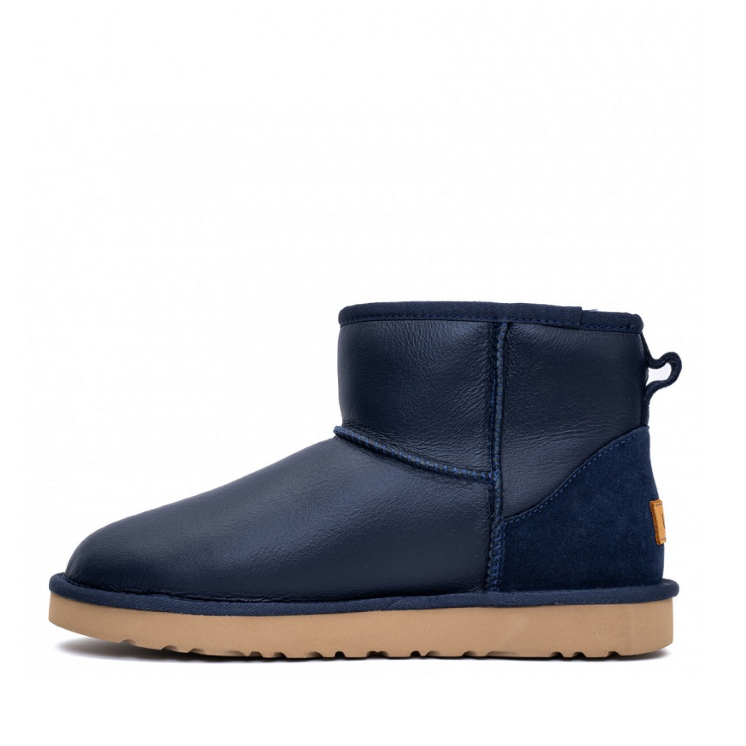 UGG Mens Classic Mini Leather - Navy