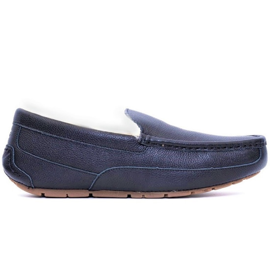 UGG Mens Ascot Leather - Navy