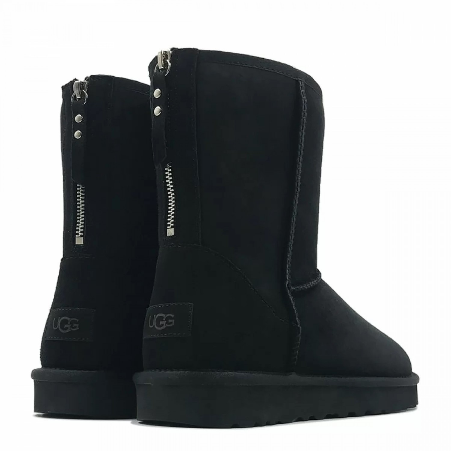 UGG Classic Short Zip - Black